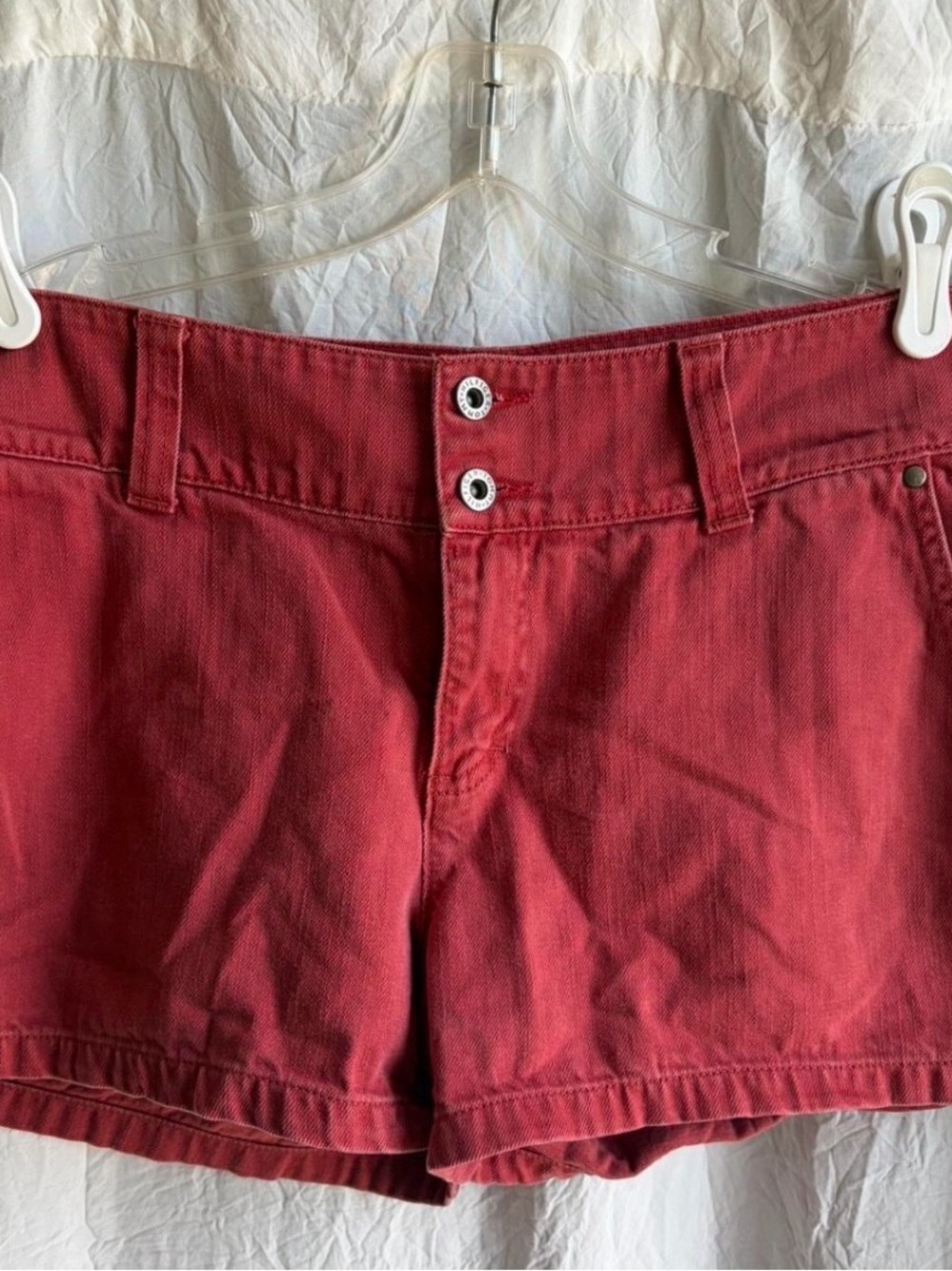 Vintage red Tommy Hilfiger low rise shorts